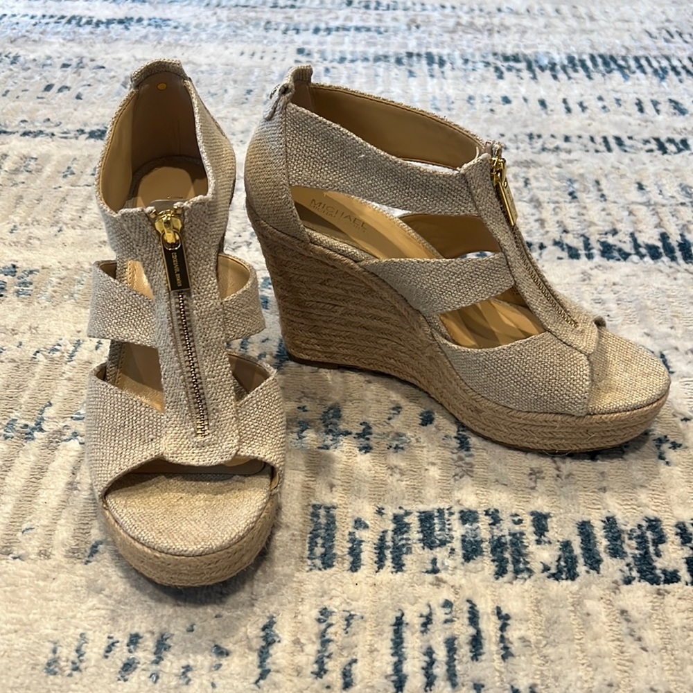 Michael Kors Berkley Wedge Sandals
